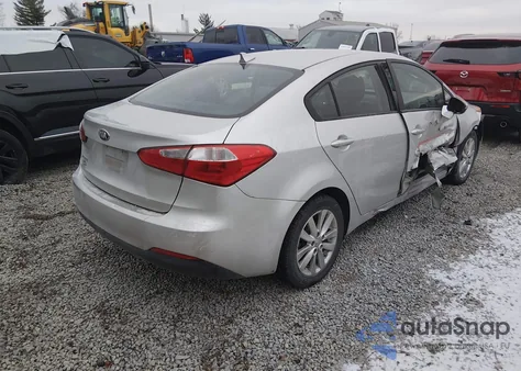 2014 Kia Forte Lx z USA, uszkodzony, nr VIN KNAFX4A62E5212762